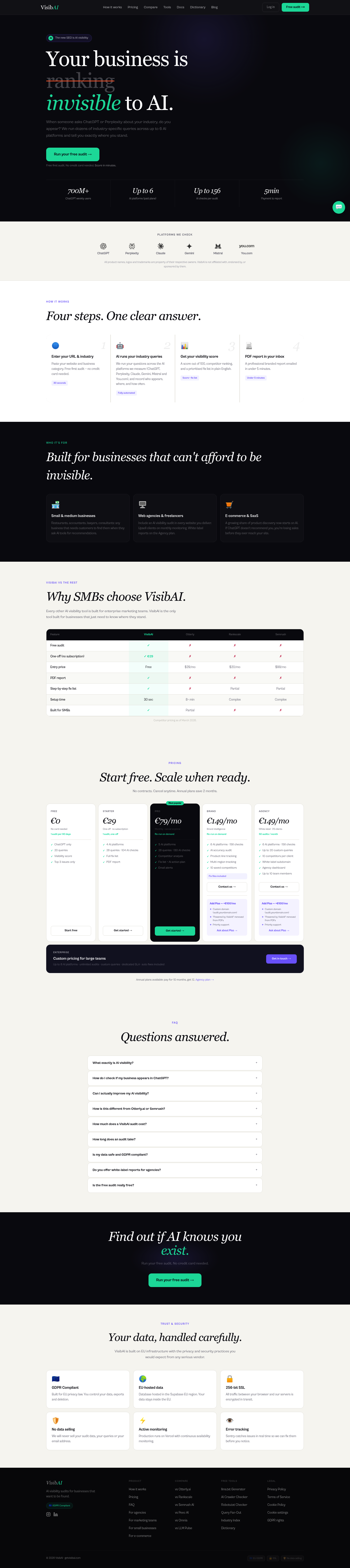 VisibAI screenshot