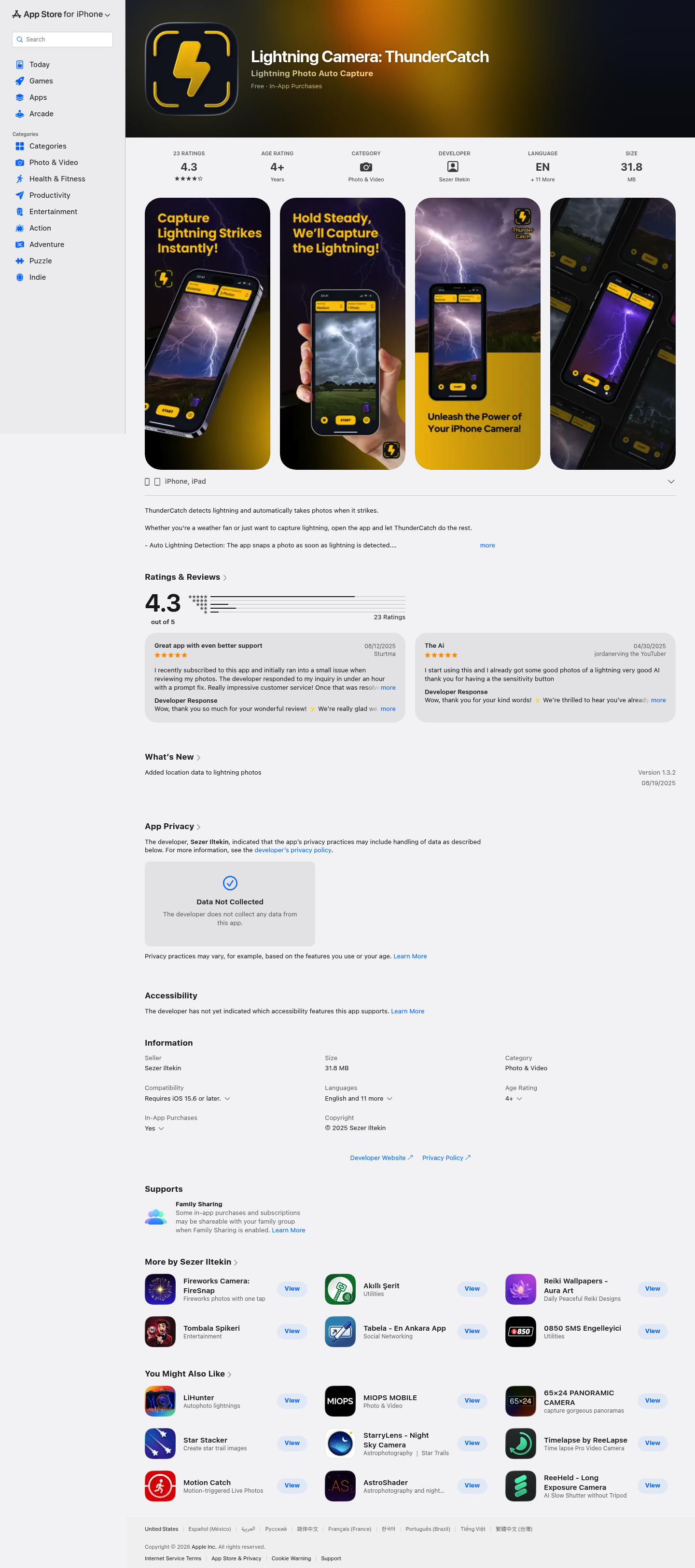 Apps screenshot