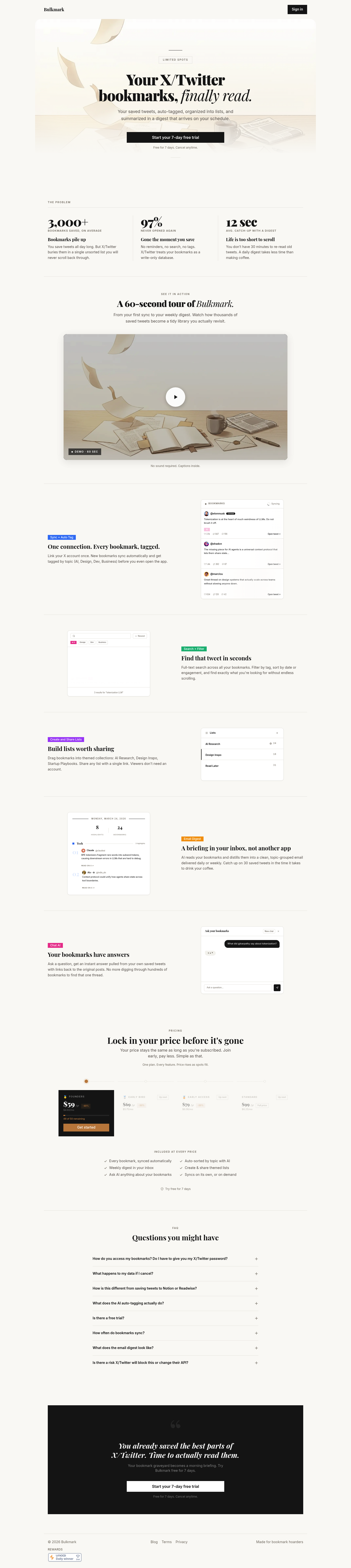 Bulkmark screenshot