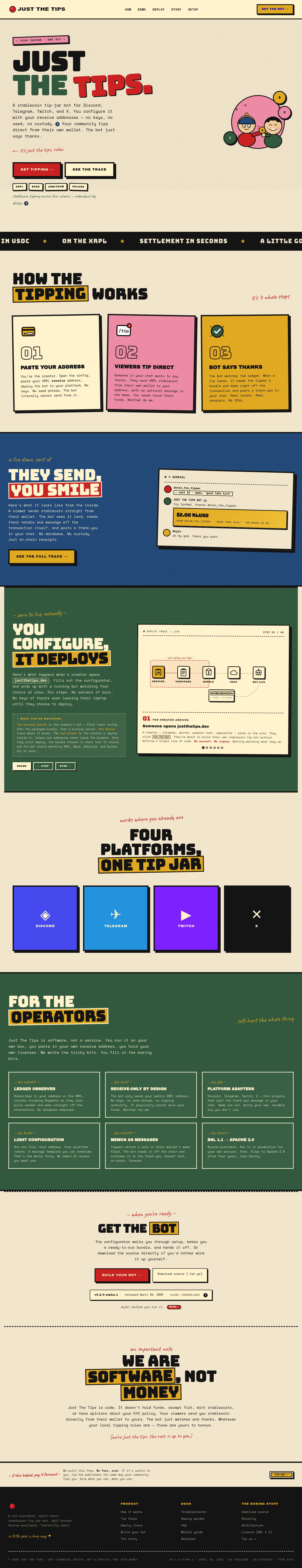 Just The Tips screenshot