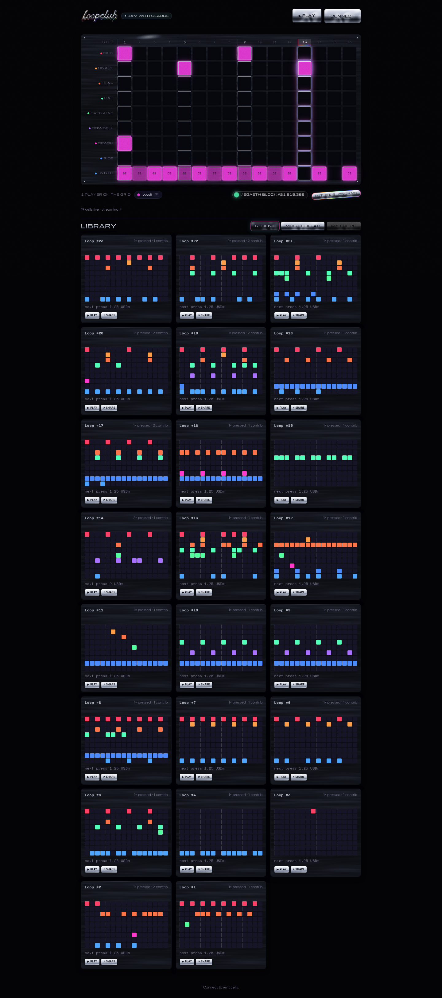 loopclub screenshot
