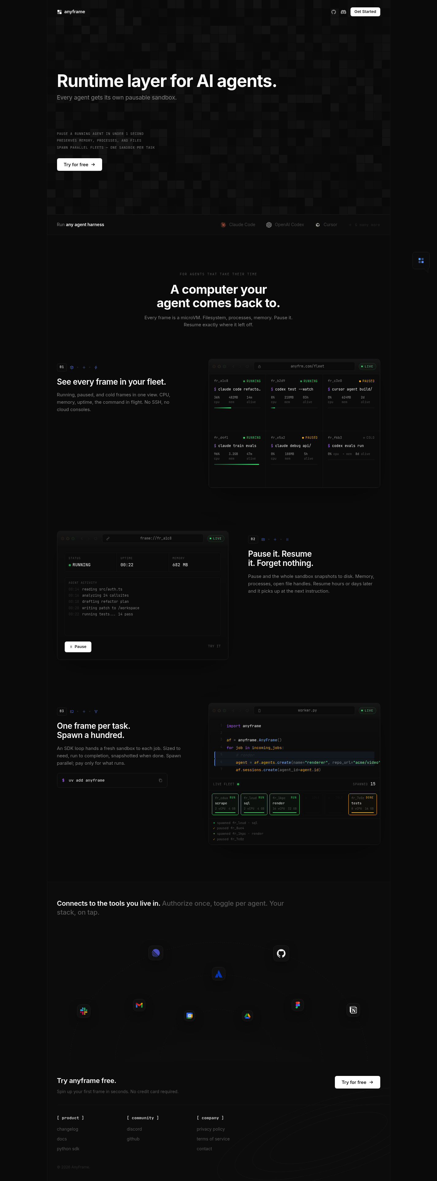 AnyFrame screenshot