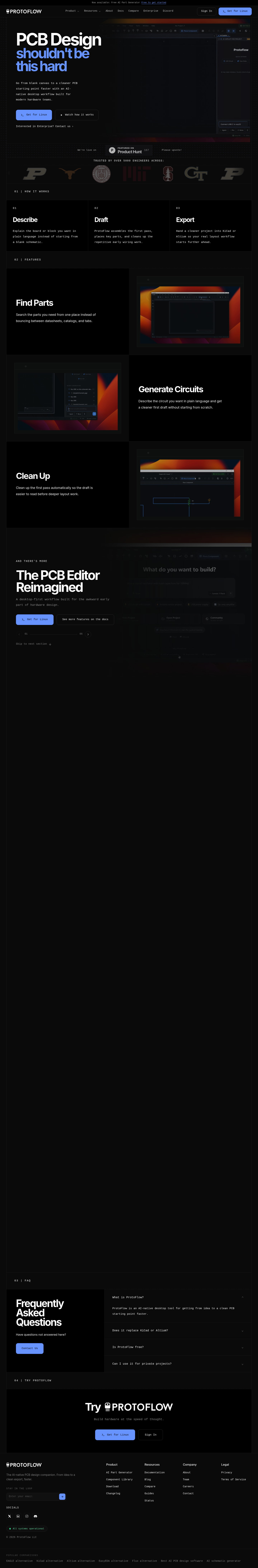 ProtoFlow screenshot