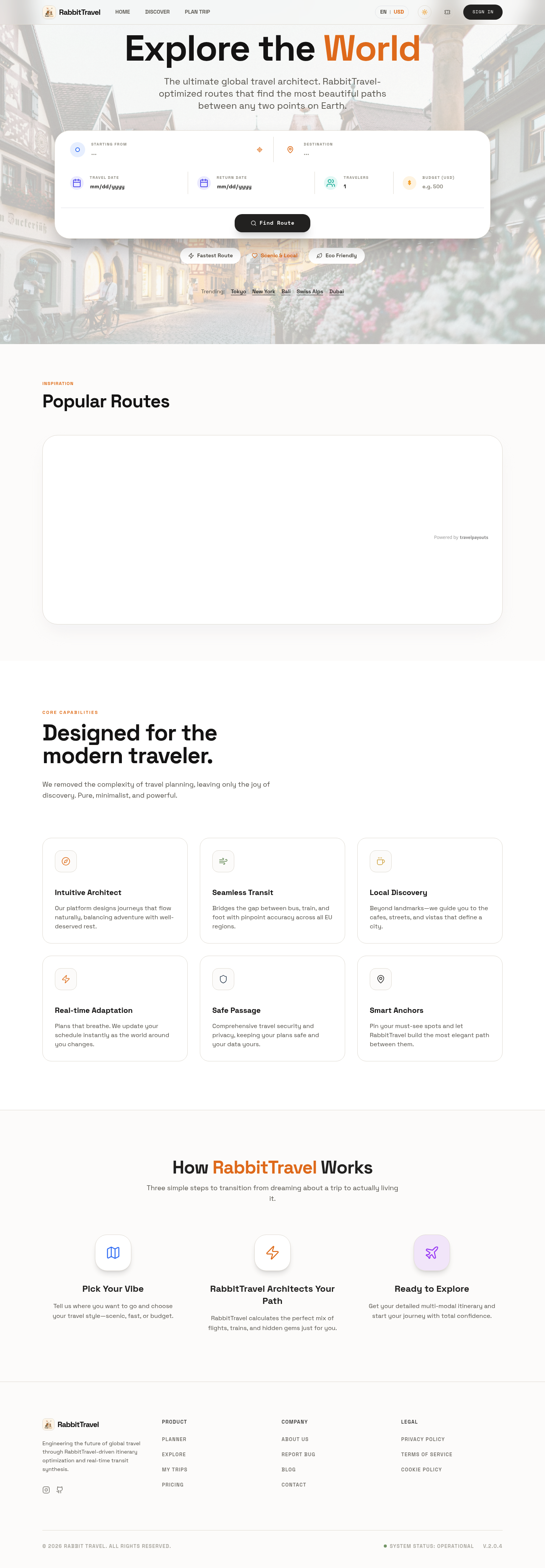 RabbitTravel screenshot