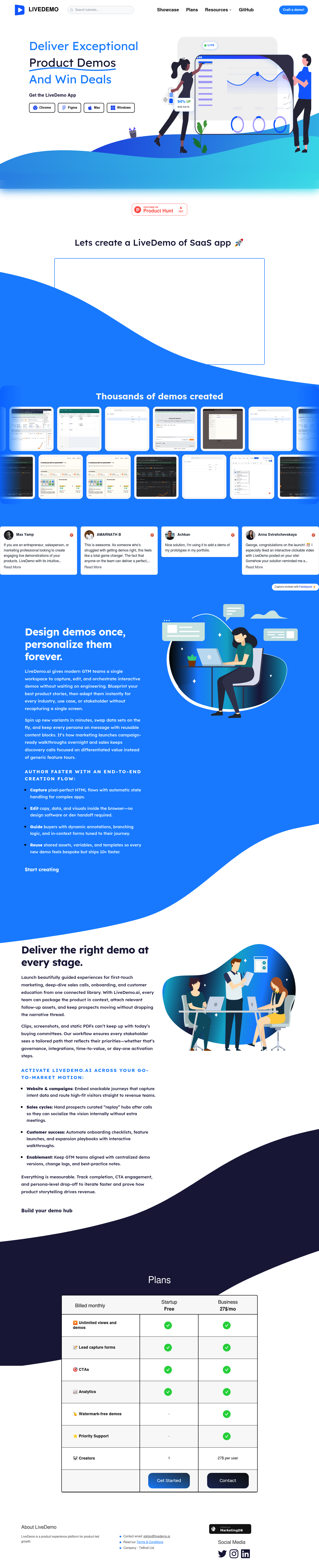 LiveDemo screenshot