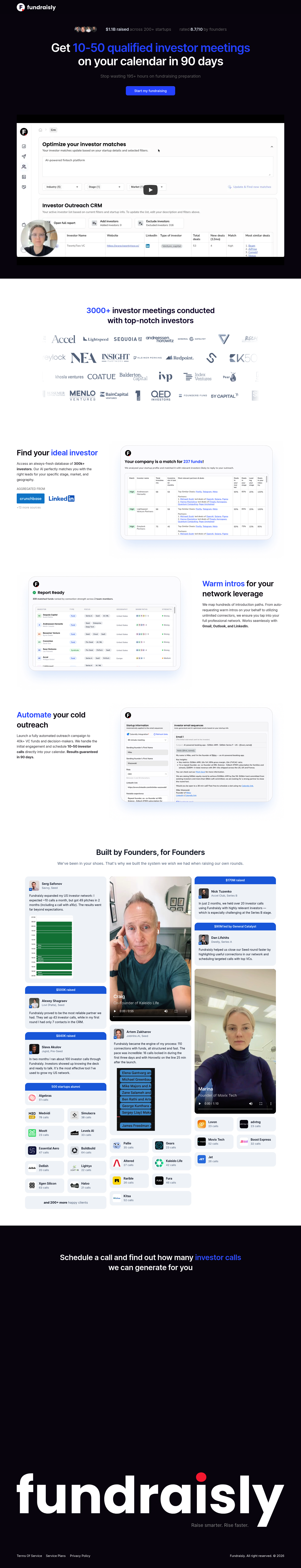 Fundraisly screenshot