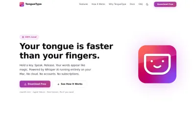 TongueType for macOS