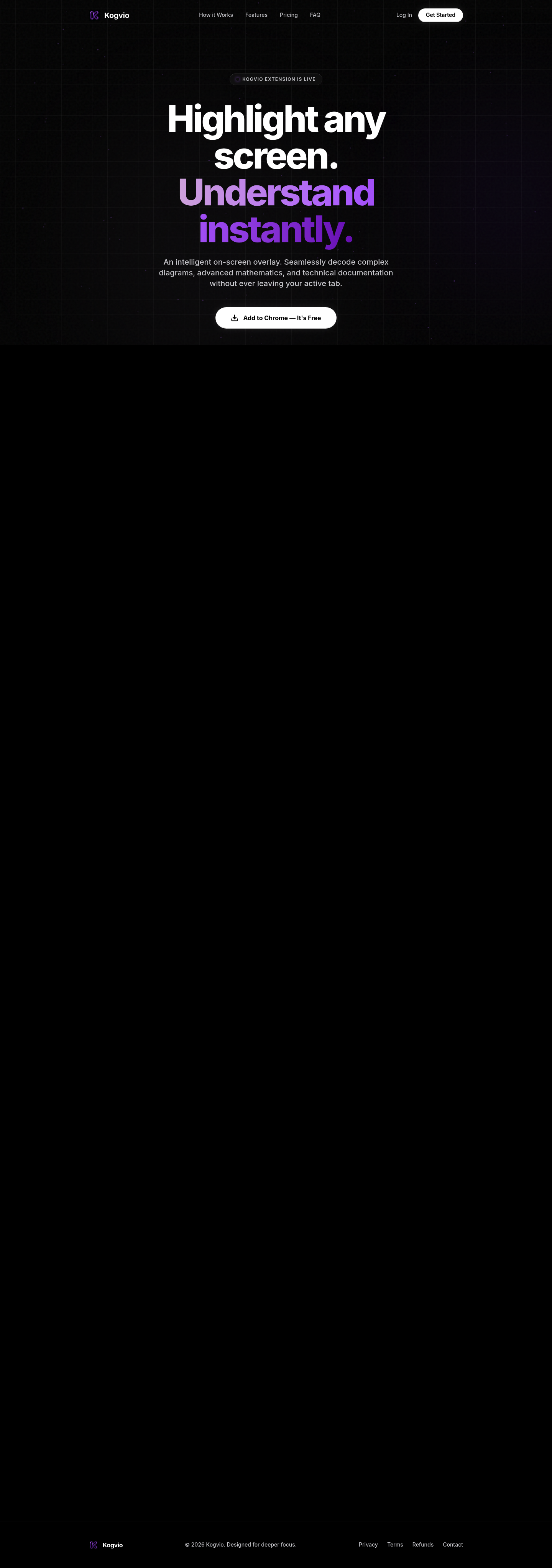 Kogvio screenshot