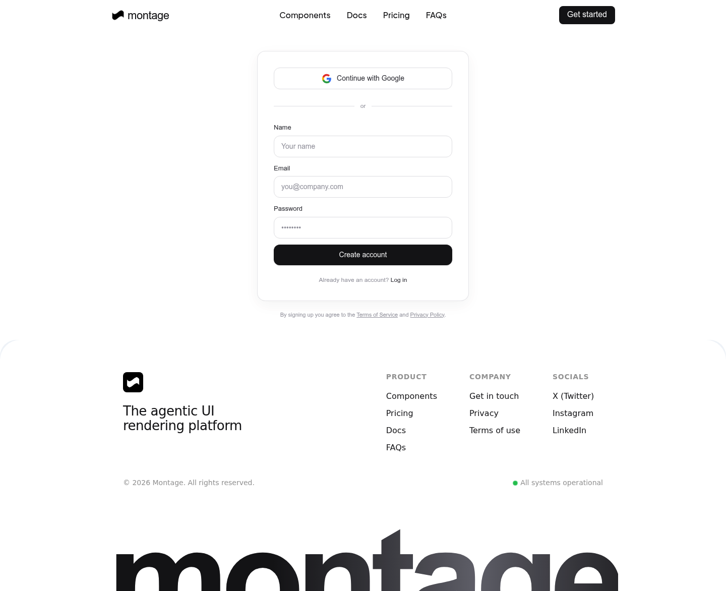 M1 by Montage screenshot