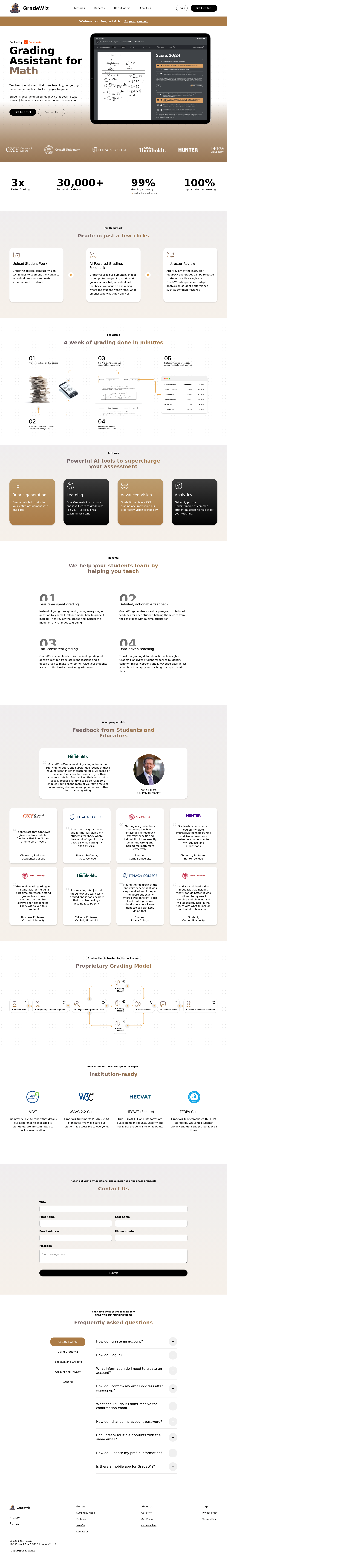 GradeWiz screenshot