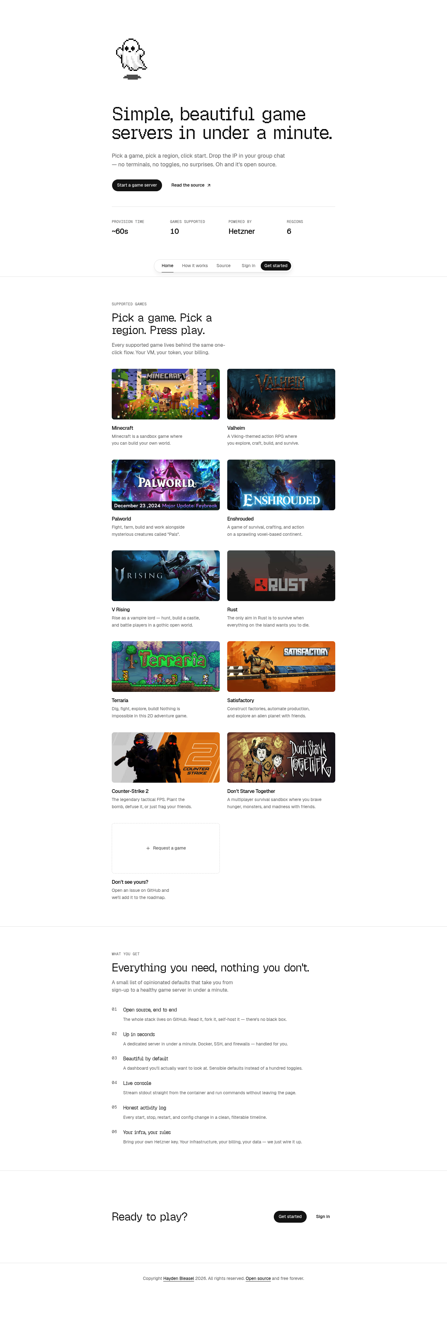 Ghost screenshot