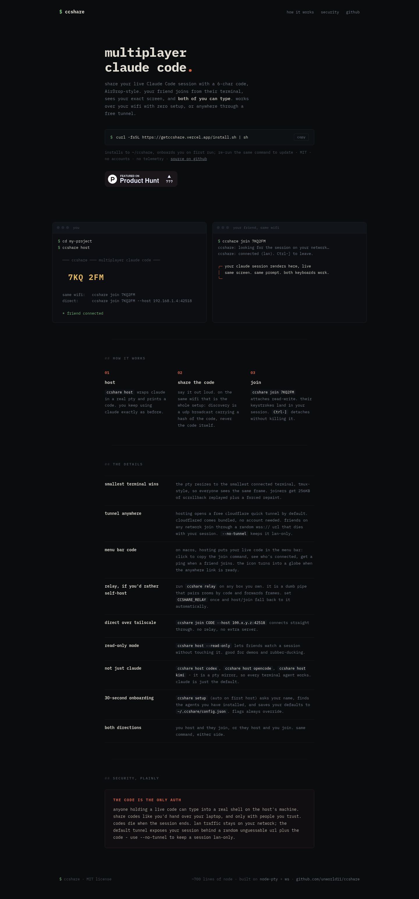 ccshare screenshot