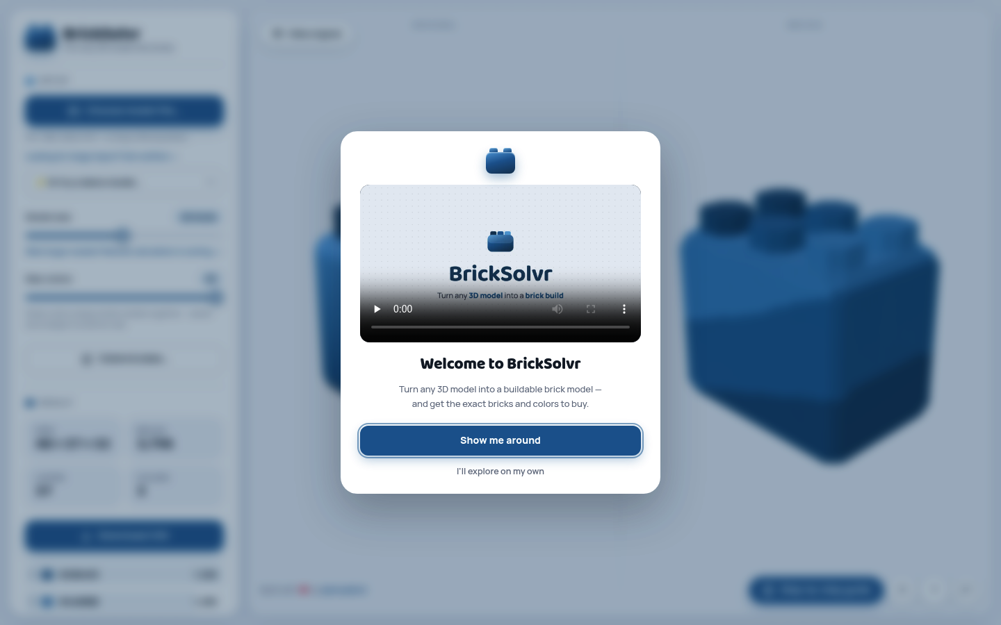 BrickSolvr screenshot