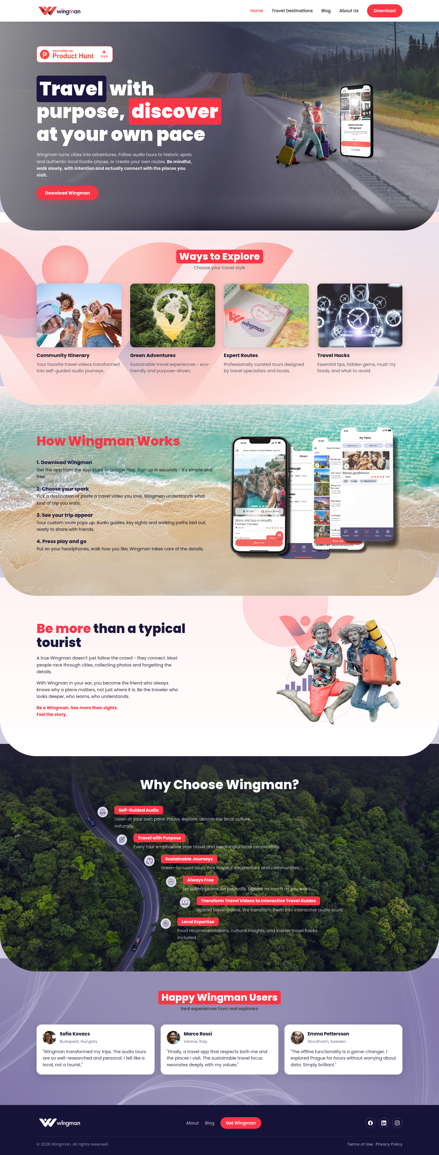 Wingman City Guide screenshot