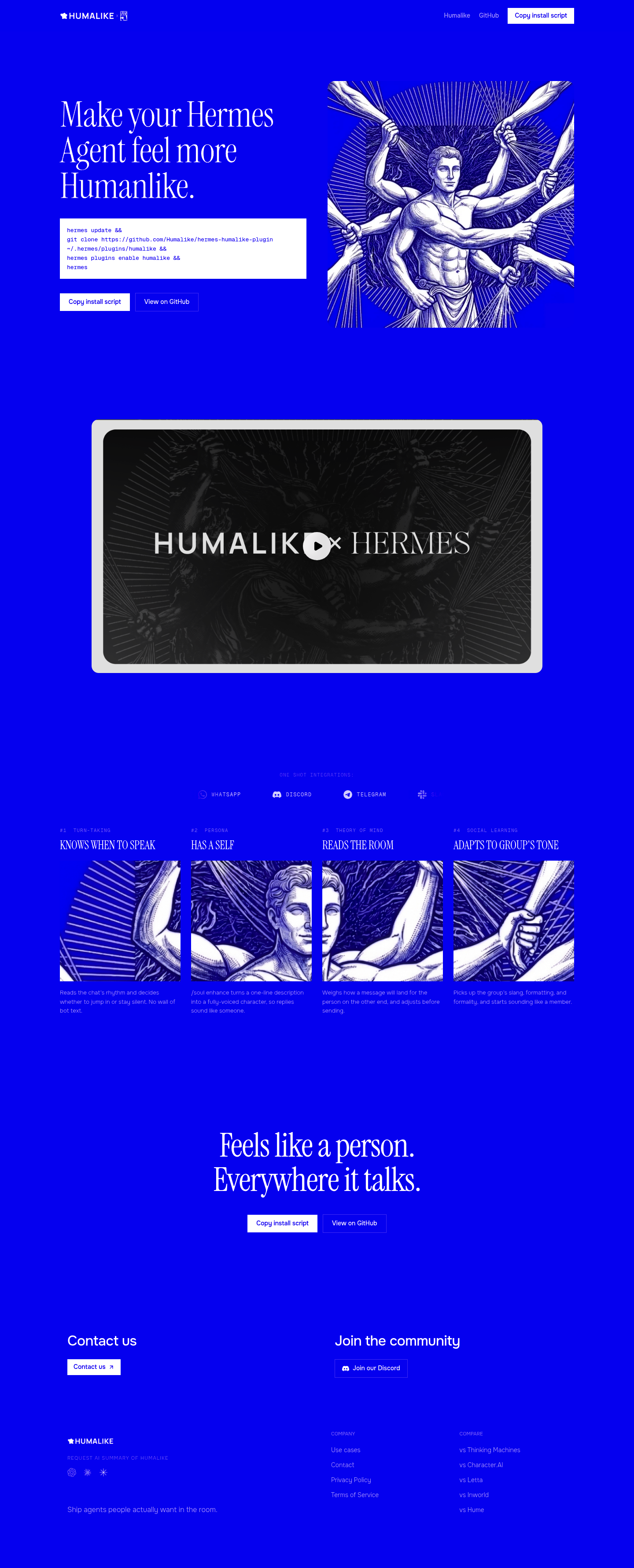 Humalike x Hermes screenshot