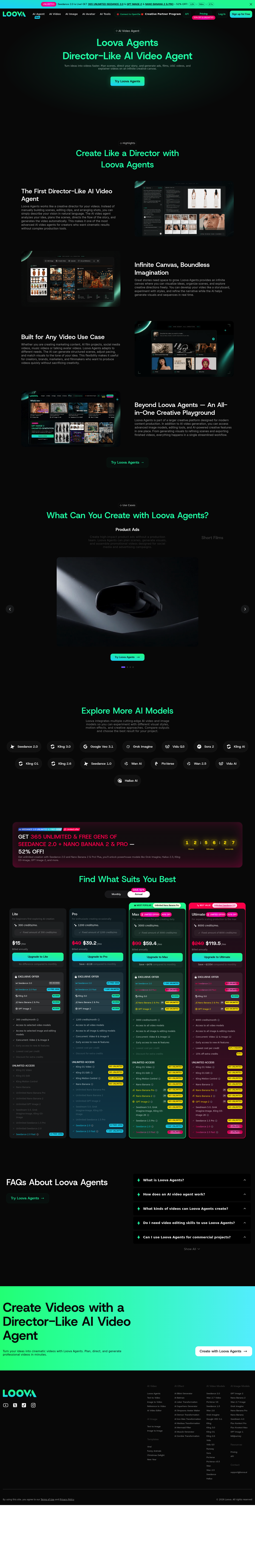 Loova Agents screenshot