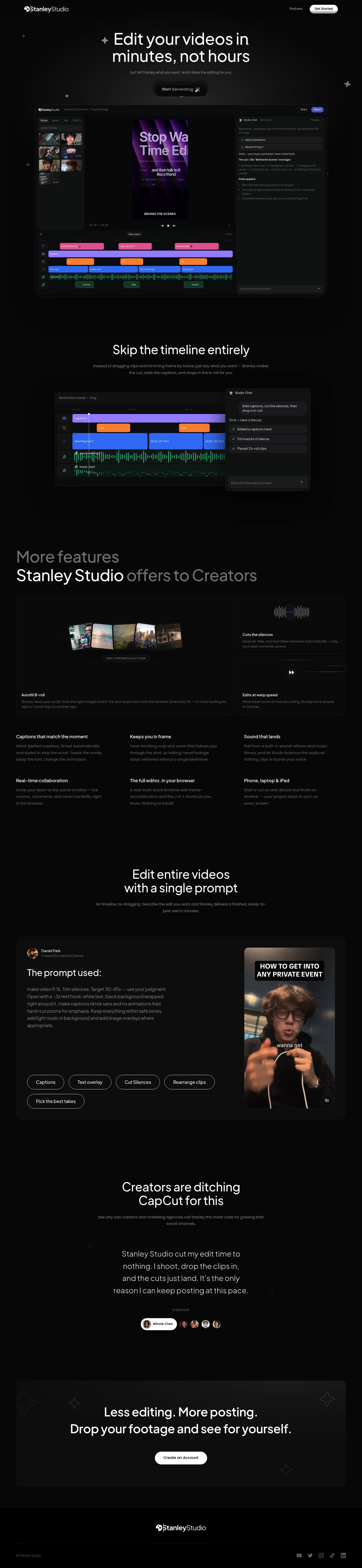 Stanley Studio screenshot