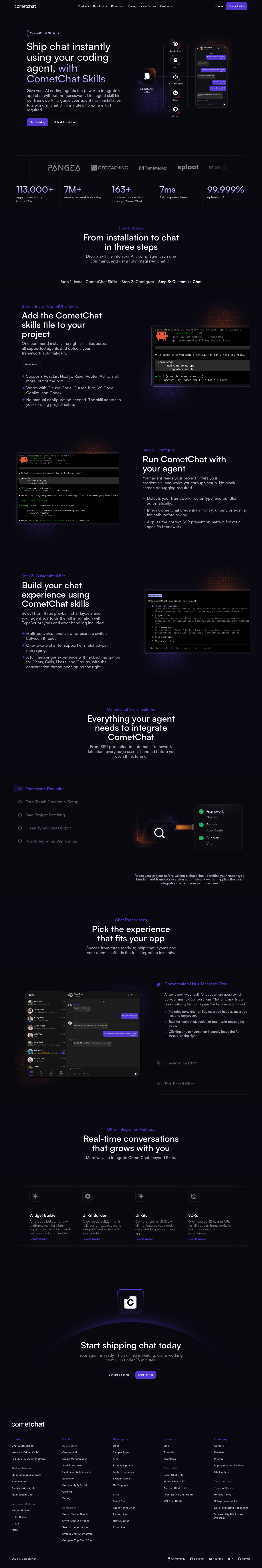 Chat Skills for AI Agents screenshot