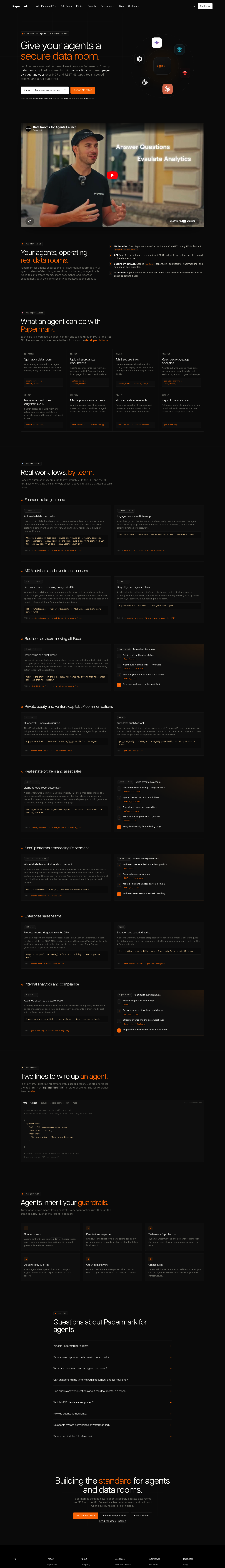 Papermark Agents screenshot