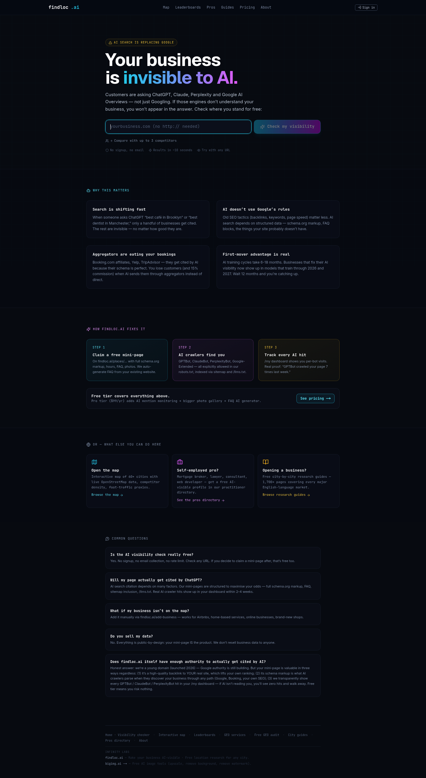 findloc.ai  screenshot