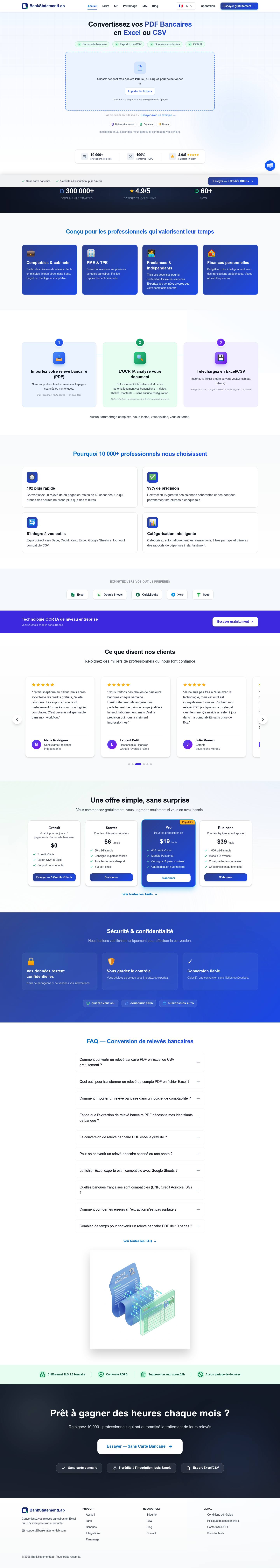 BankStatementLab screenshot