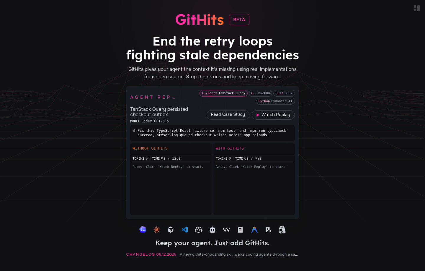 GitHits beta 0.9 screenshot