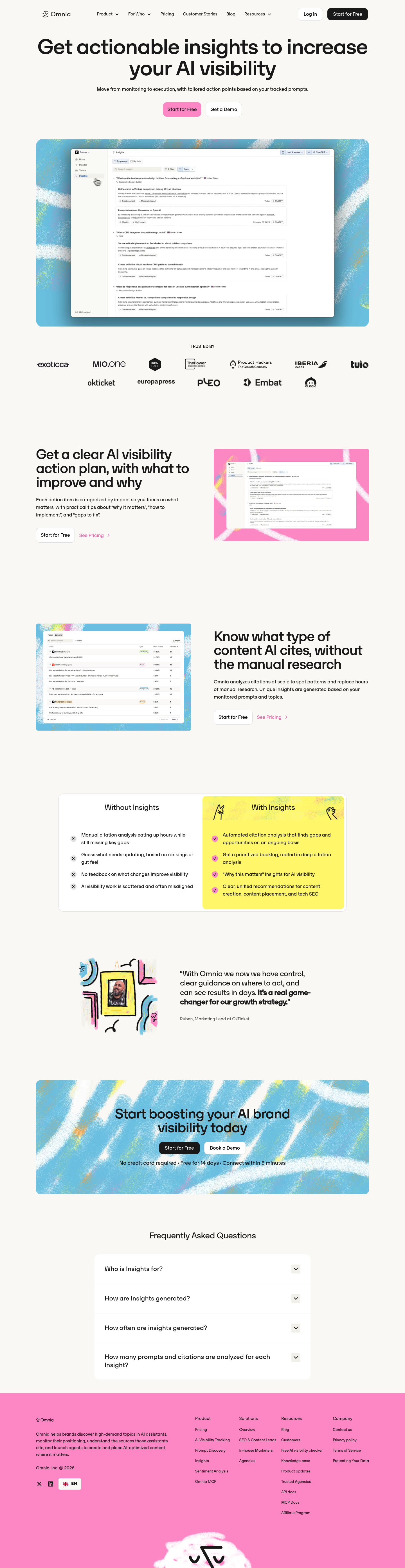 Insights screenshot