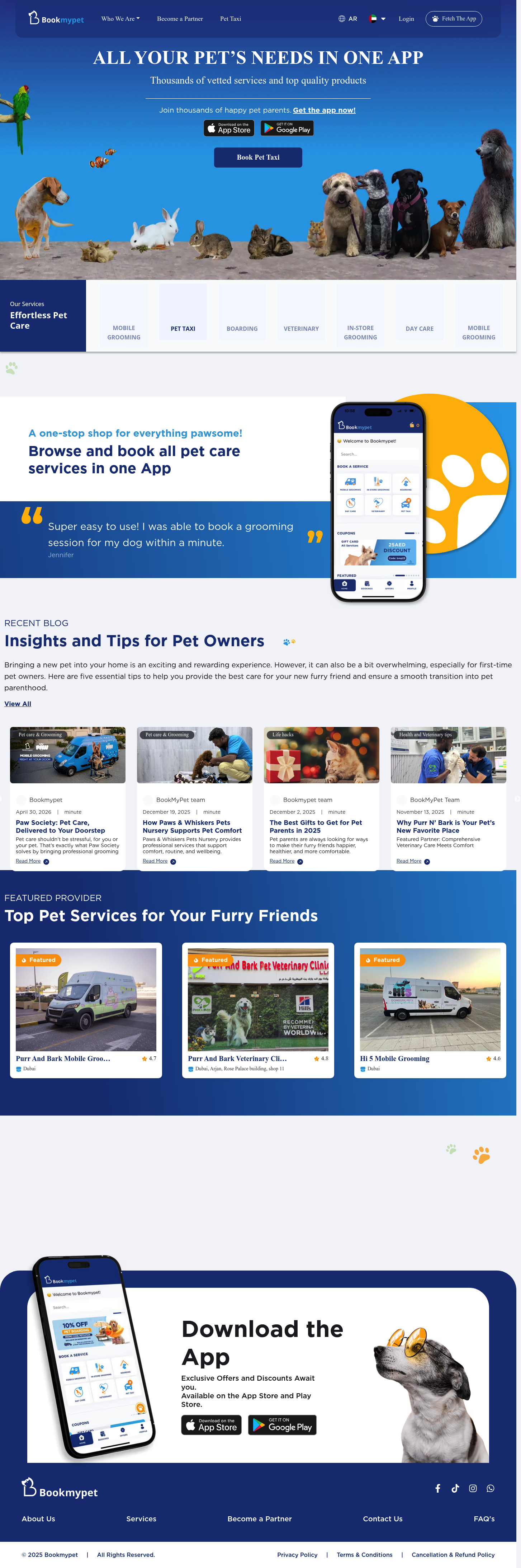 Bookmypet screenshot