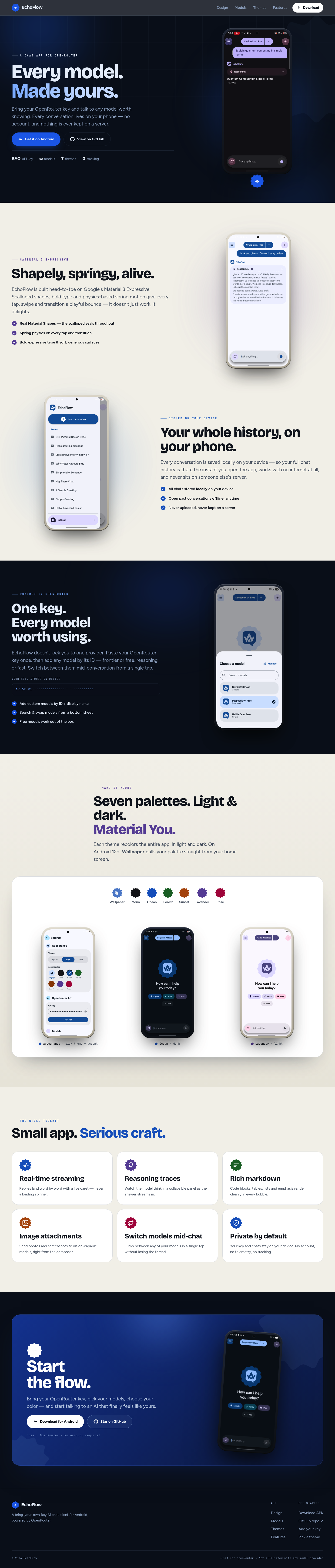 EchoFlow screenshot