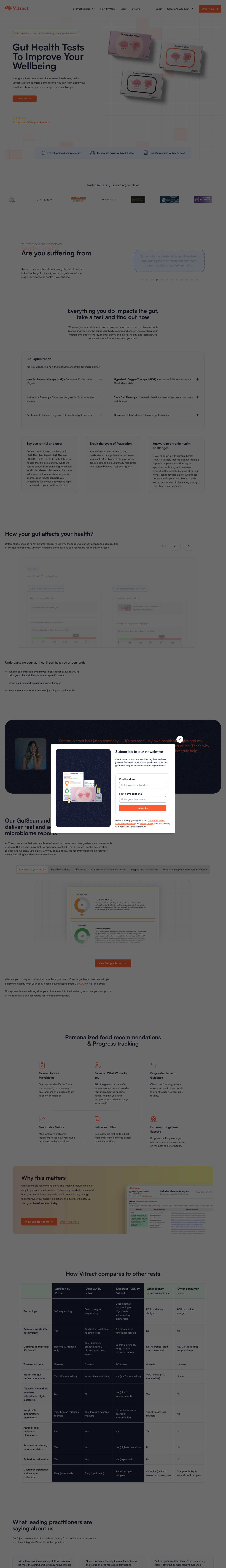 Vitract screenshot