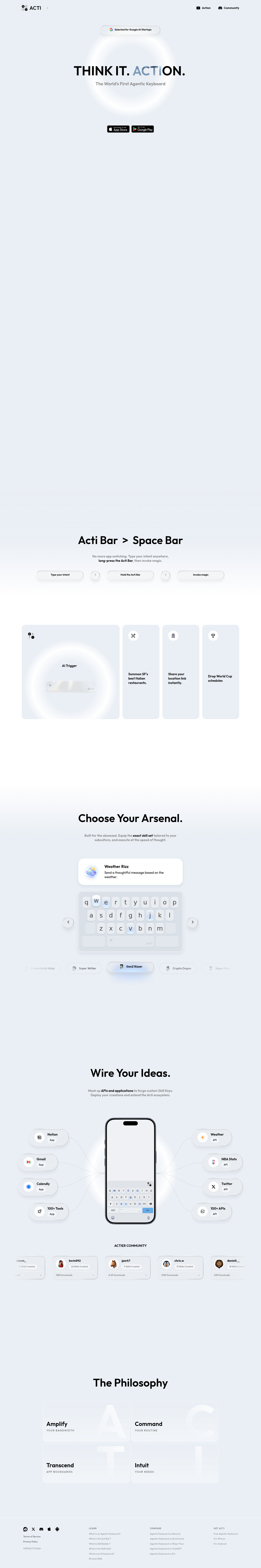 Acti screenshot