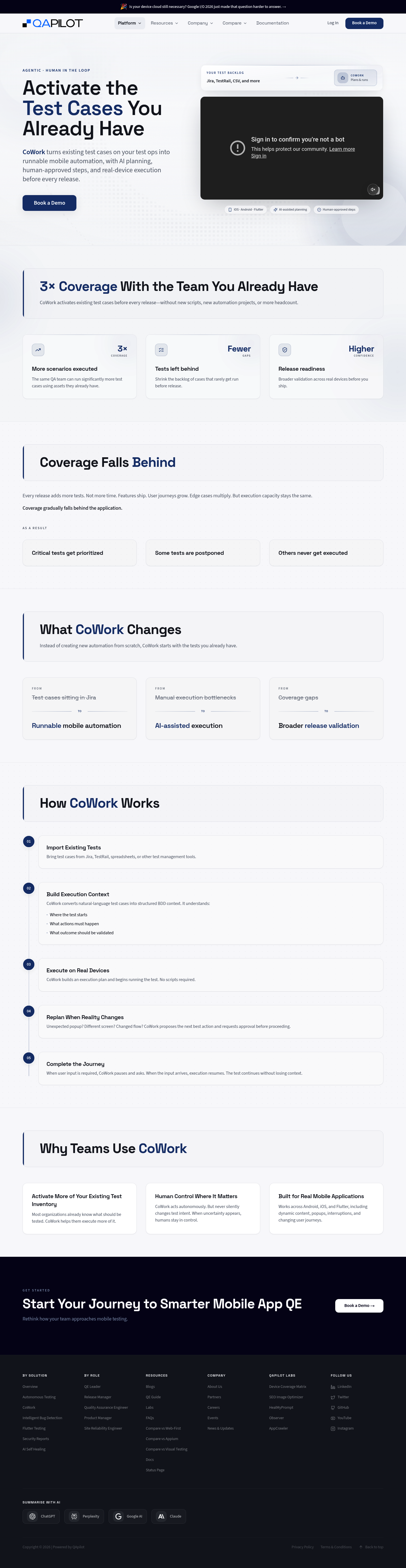QApilot's CoWork screenshot