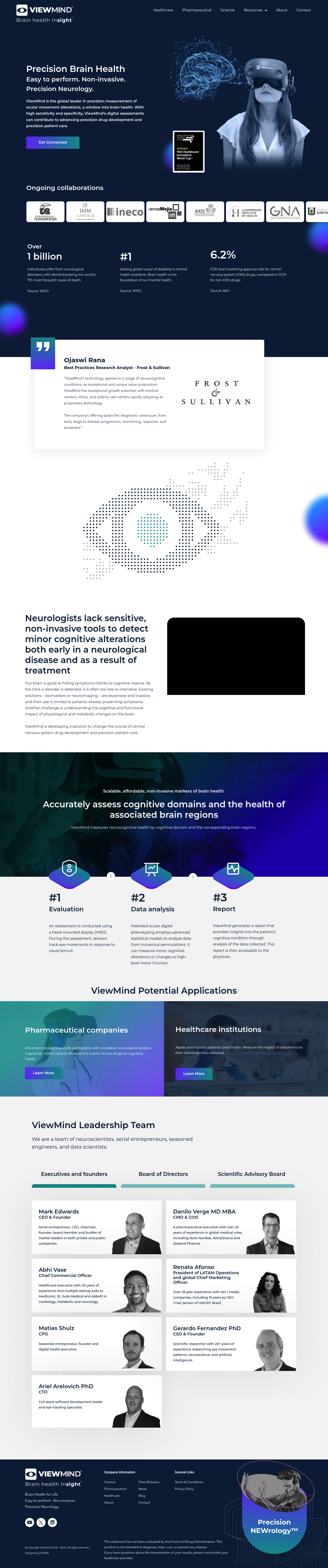 ViewMind Inc. screenshot