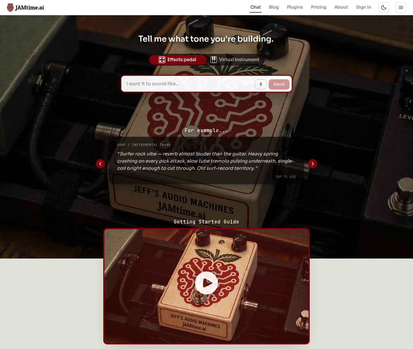 JAMtime.ai screenshot