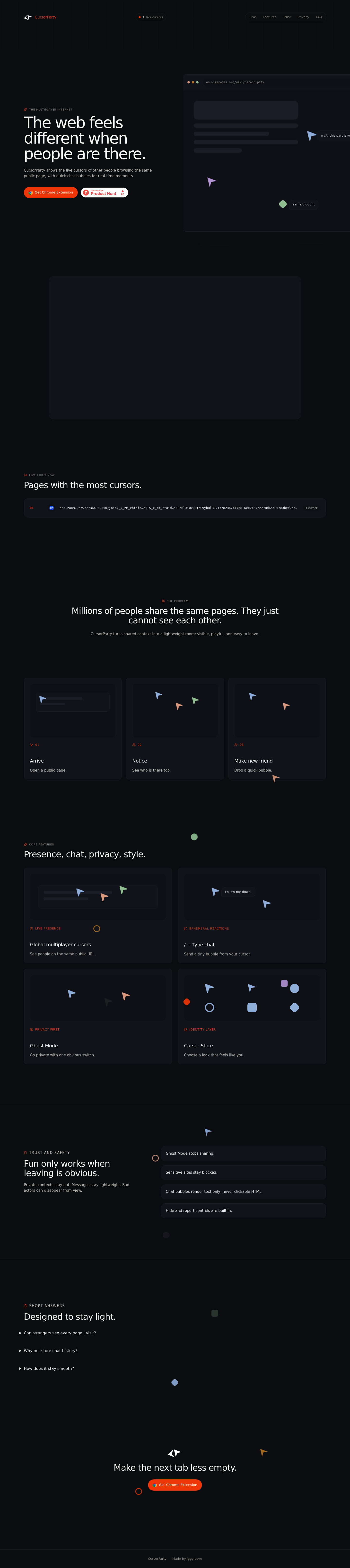 cursor party screenshot
