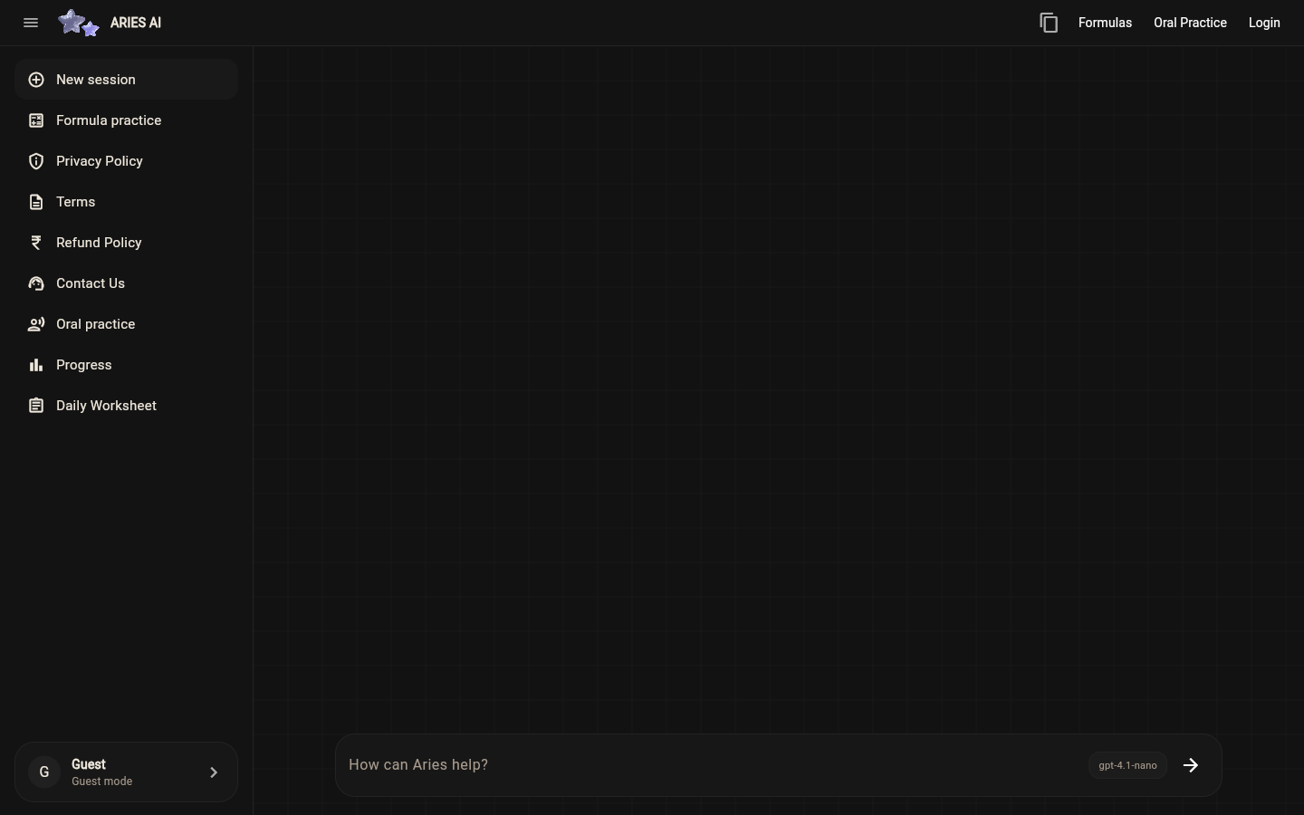 Aries AI screenshot