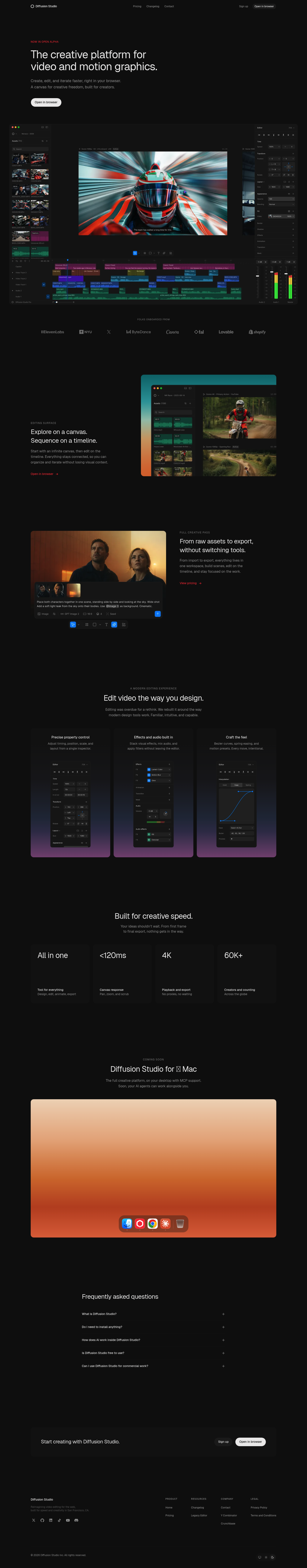 Diffusion screenshot