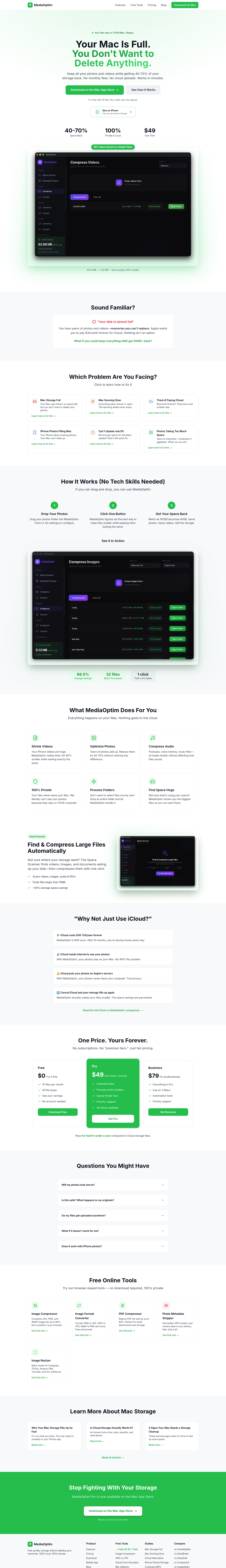 MediaOptim screenshot