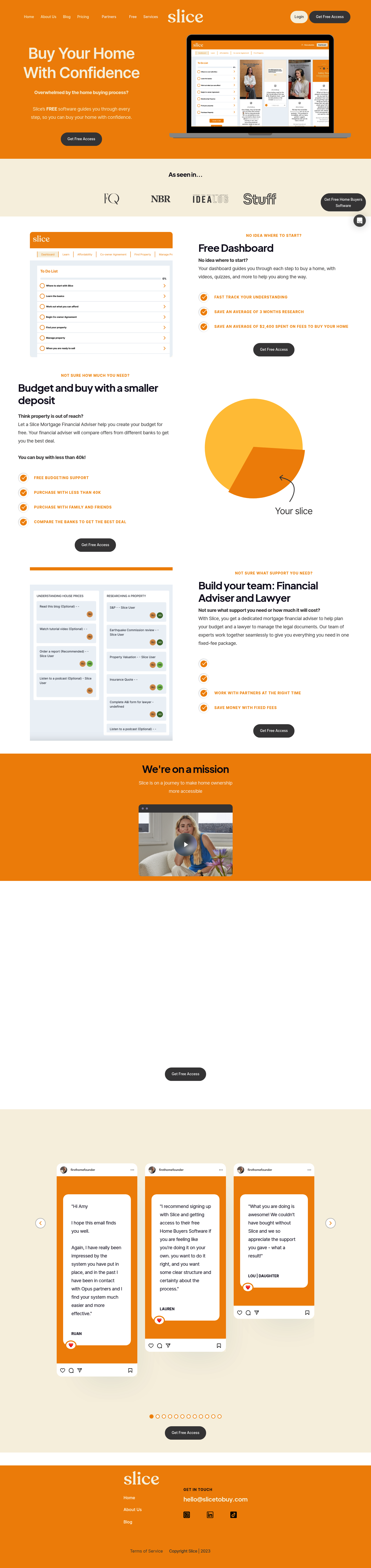 Slice Technologies screenshot