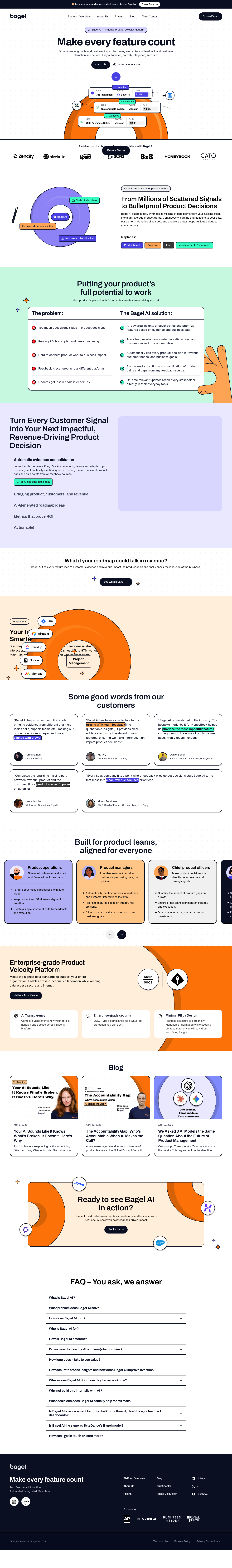 Bagel AI screenshot