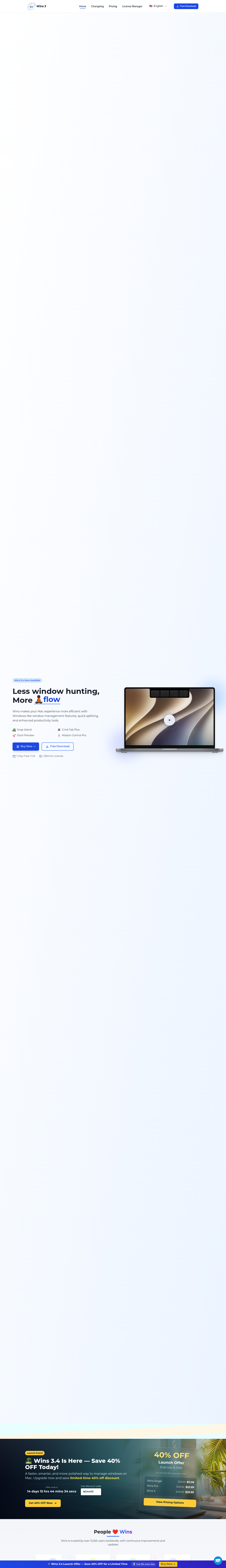 Wins 3.4 — Snap Island for Mac screenshot