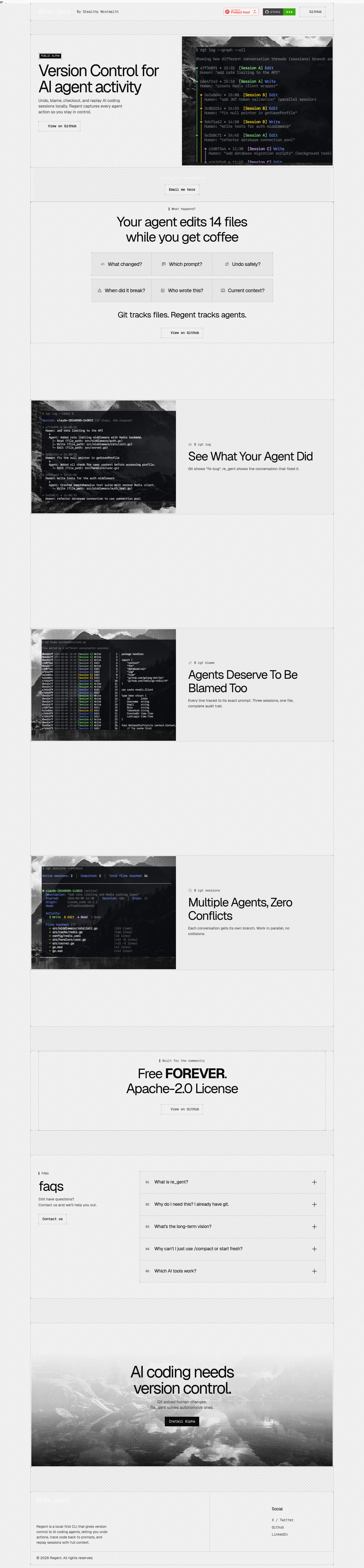 Re_gent screenshot