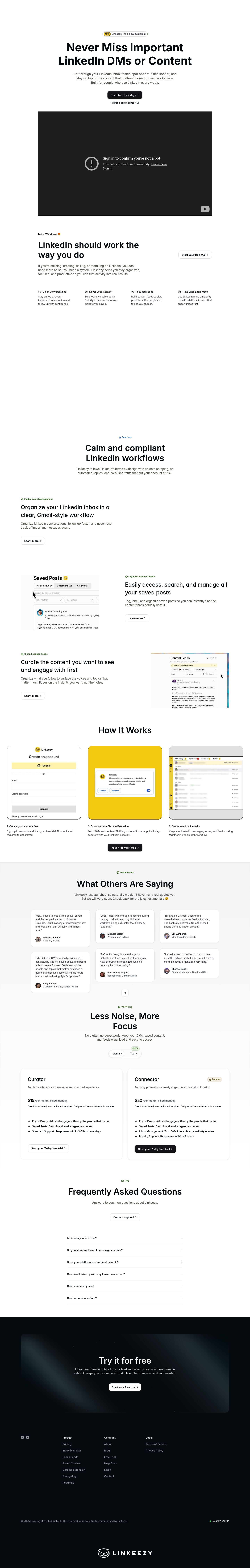 Linkeezy screenshot