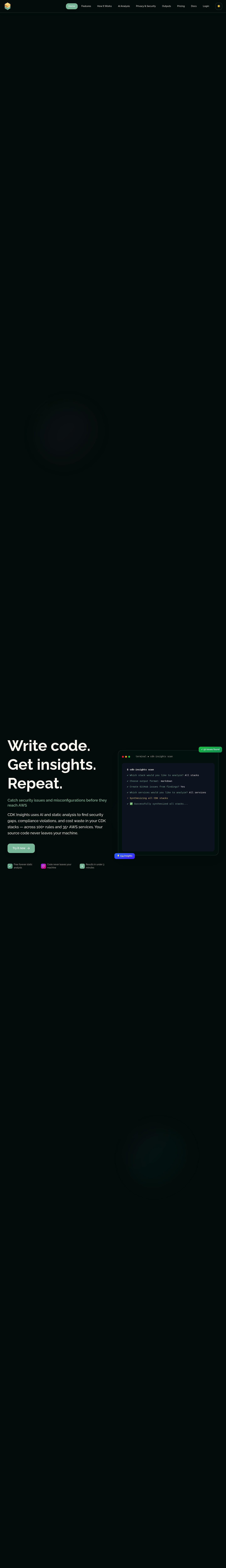 CDK Insights screenshot