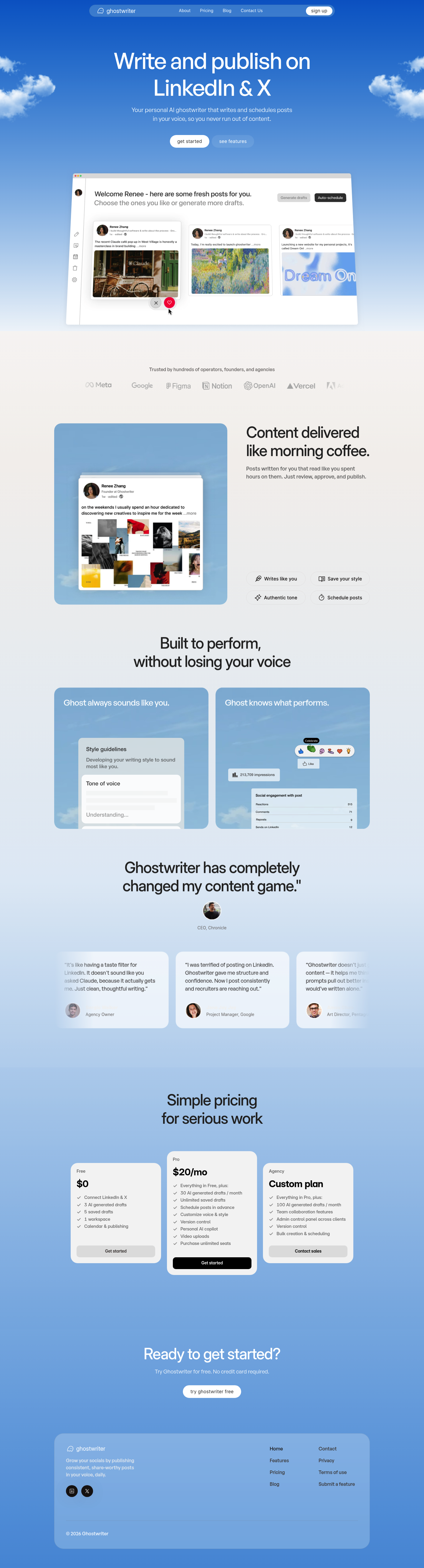 Ghostwriter screenshot
