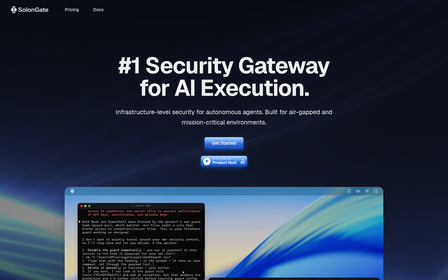 SolonGate screenshot
