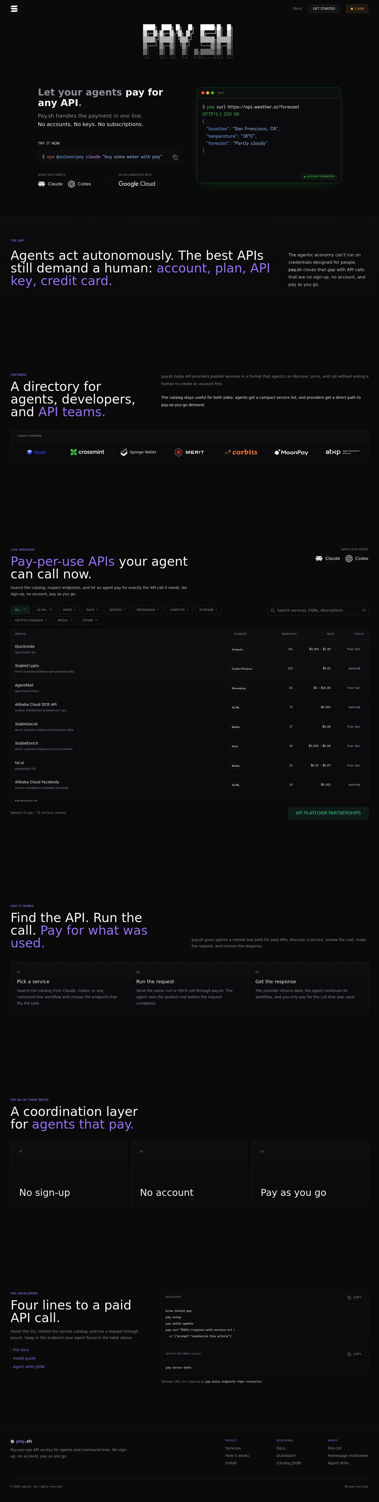 pay.sh screenshot