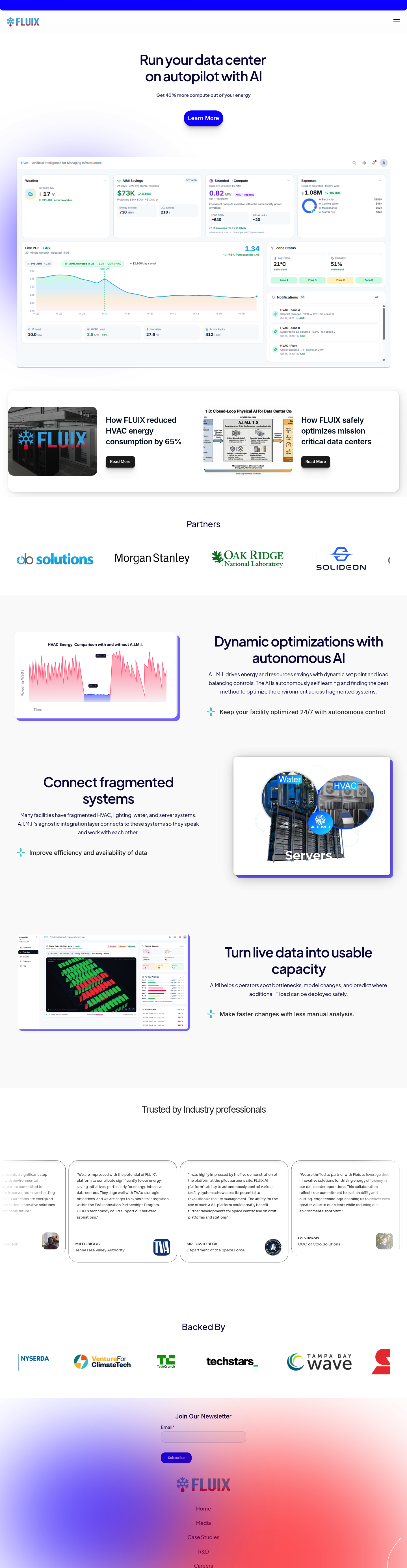 FLUIX AI screenshot