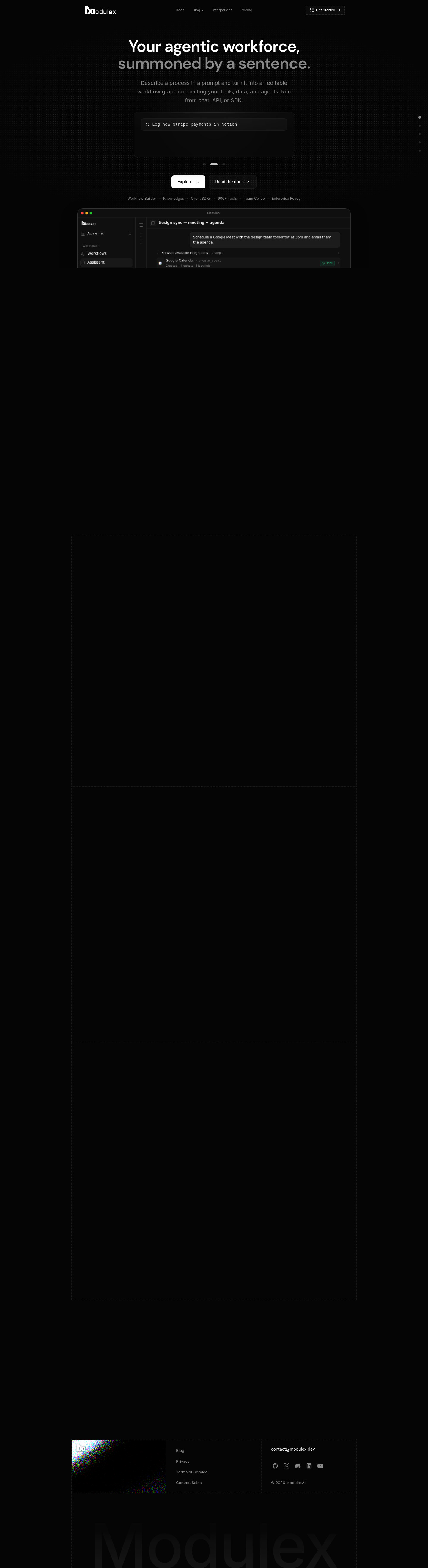 ModuleX screenshot