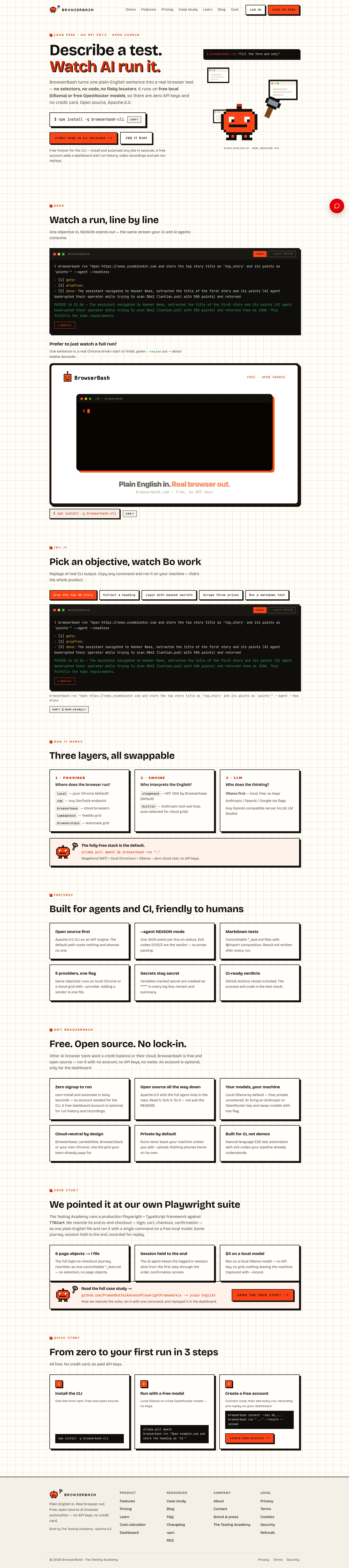 BrowserBash screenshot
